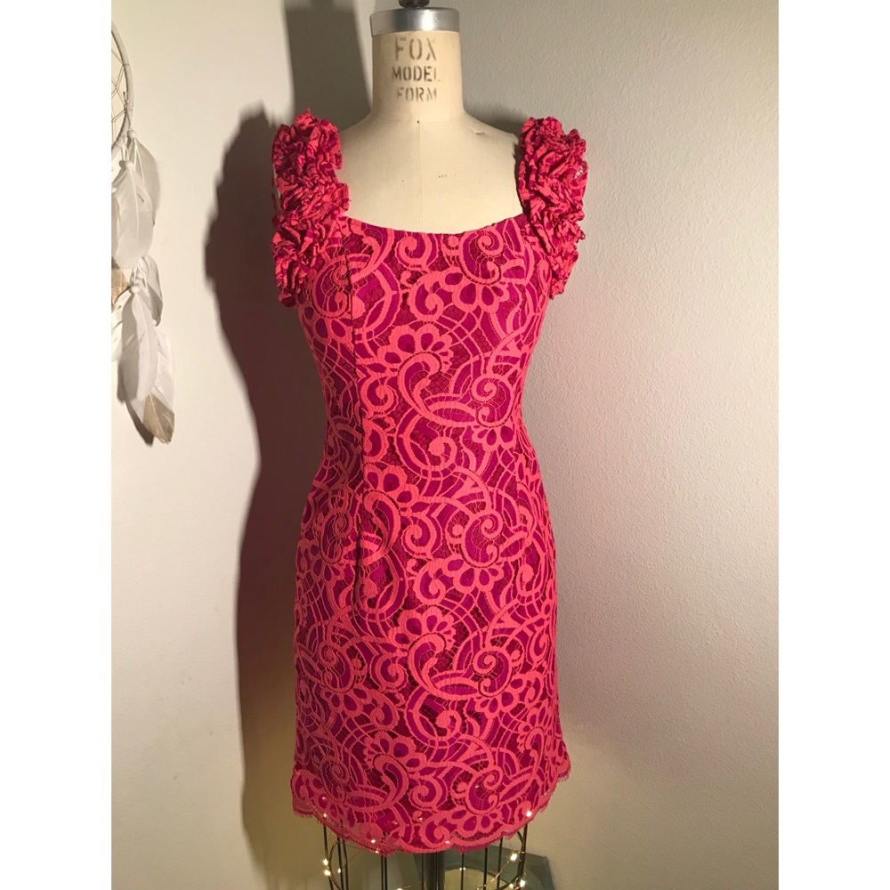 Lilly Pulitzer Mara lace cocktail dress